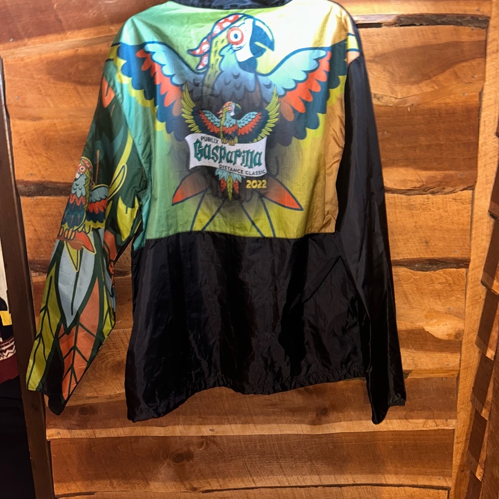 Black and Multicolor Women's Jacket - Picture 4 of 6